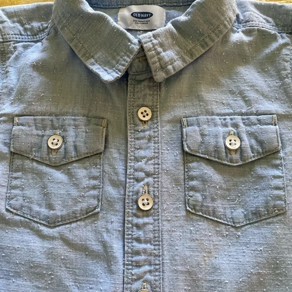 COPY - OLD NAVY-GIRLS DENIM SHIRT-SIZE 4T